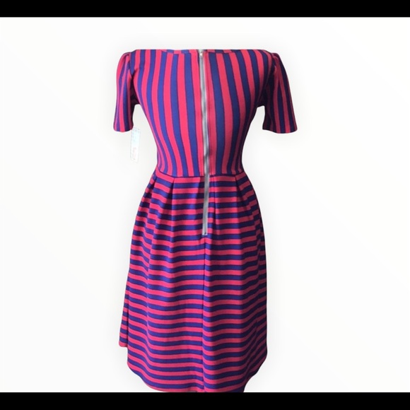 LulaRoe Amelia Dress Sz XS - Picture 2 of 7